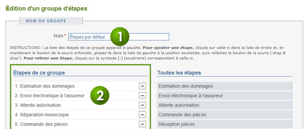 Gestion et configurations